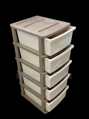 Plastic Cabin Storage Drawer Trolley Organizer