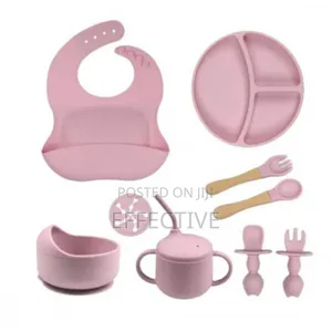 Set of 10 Silicone Baby Feeding Utensils
