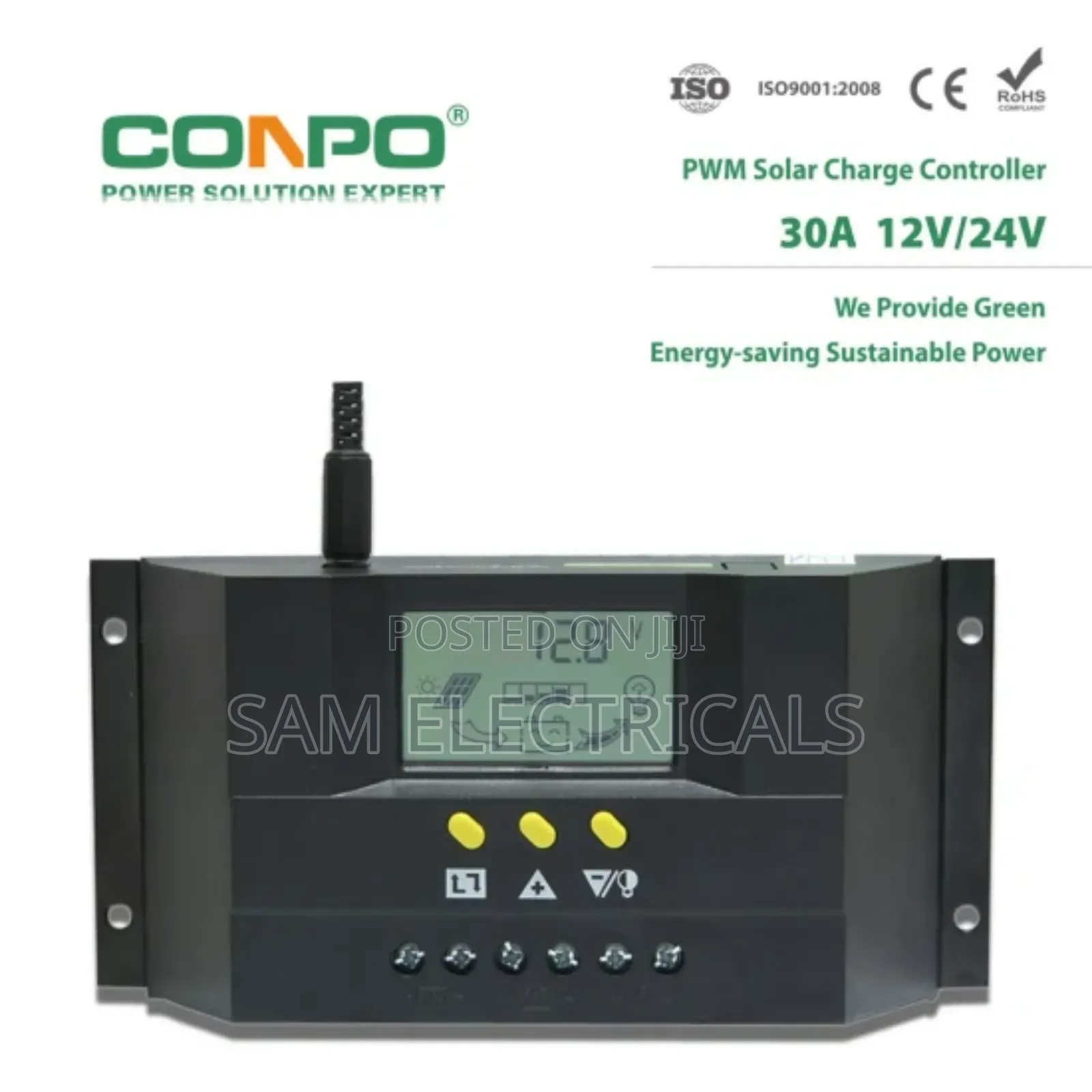 30a PMW Solar Charge Controller