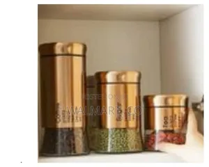 3 Jars Organizer Cereal Dispenser