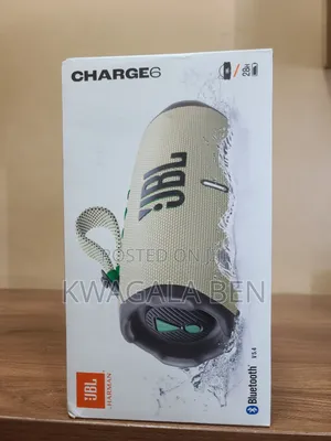 JBL Charge 6 Portable Bluetooth Speaker Sand