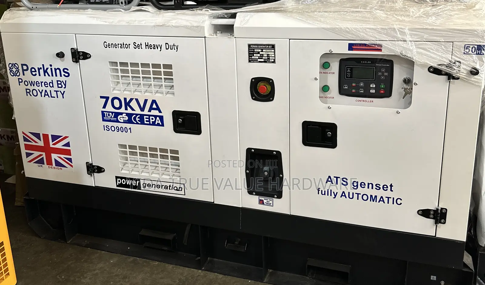 Perkins Generator 70 Kva