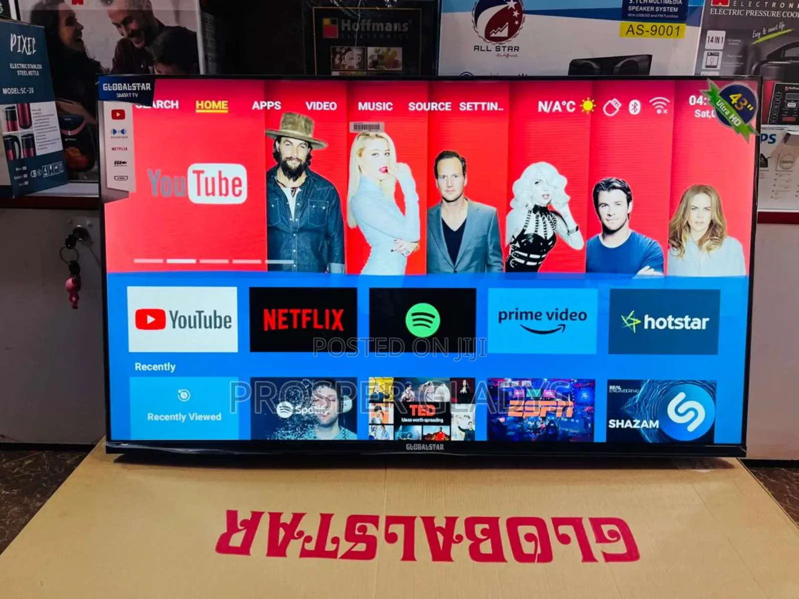 43 Inches Led Global Star Smart Android Digital