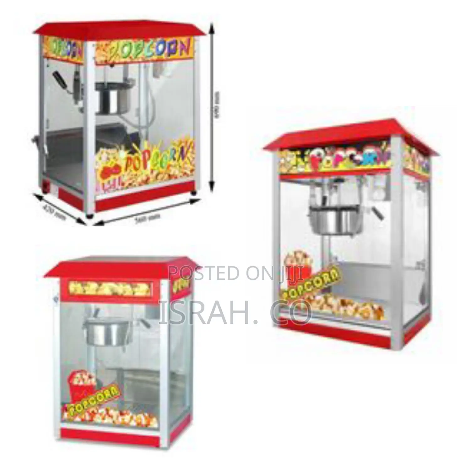 Commercial Electric Popcorn Maker Machine Movie Popcorn1300w