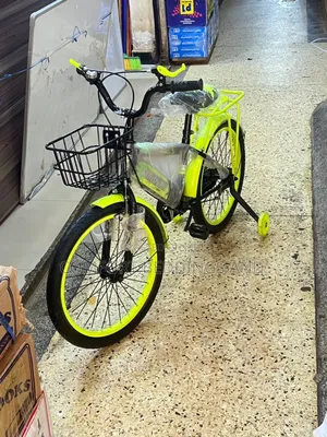 Kids’ Bicycle Lemon Green