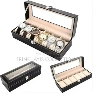 6 Slot Watch Storage Box