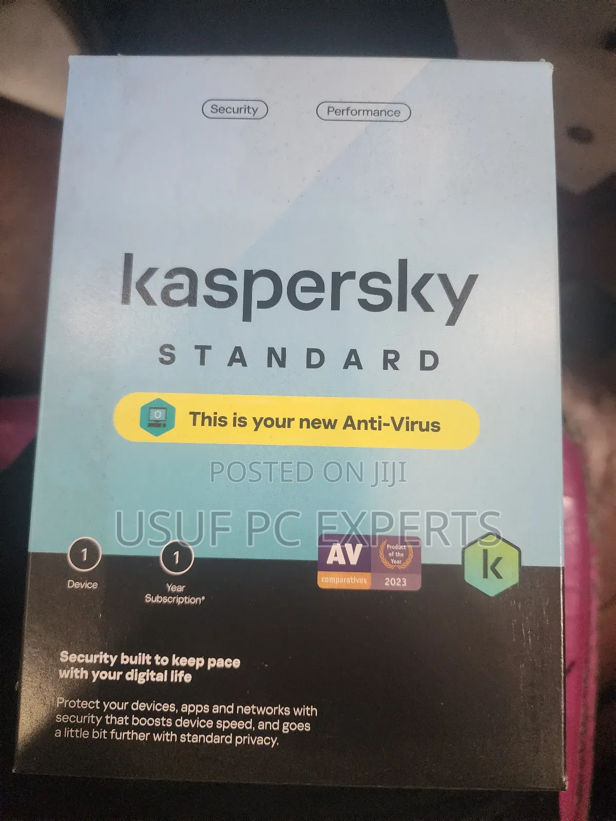 Kaspersky Antivirus Standard 1 User