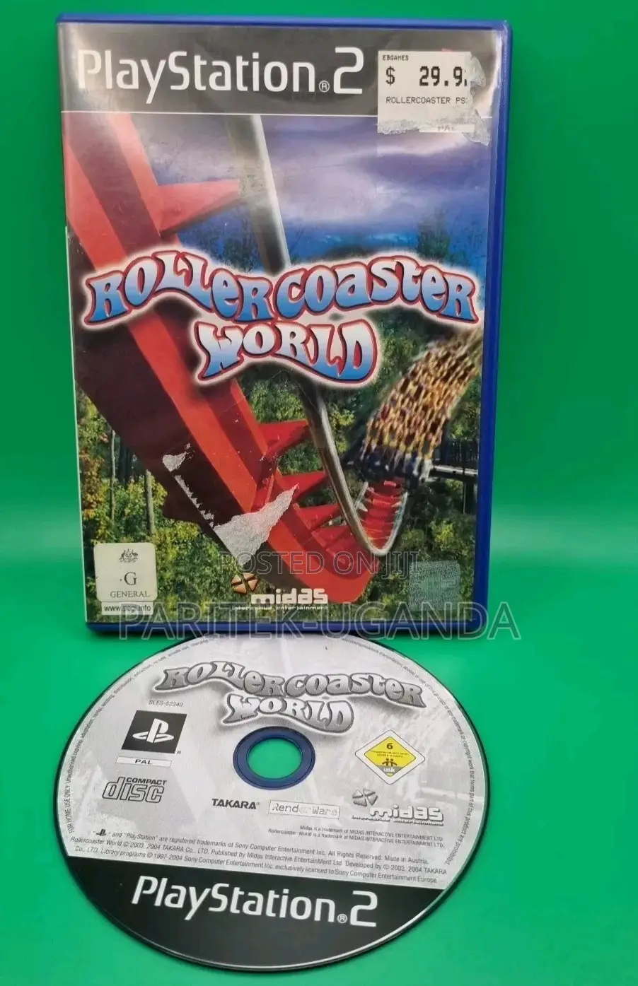 Rollercoaster World Ps2