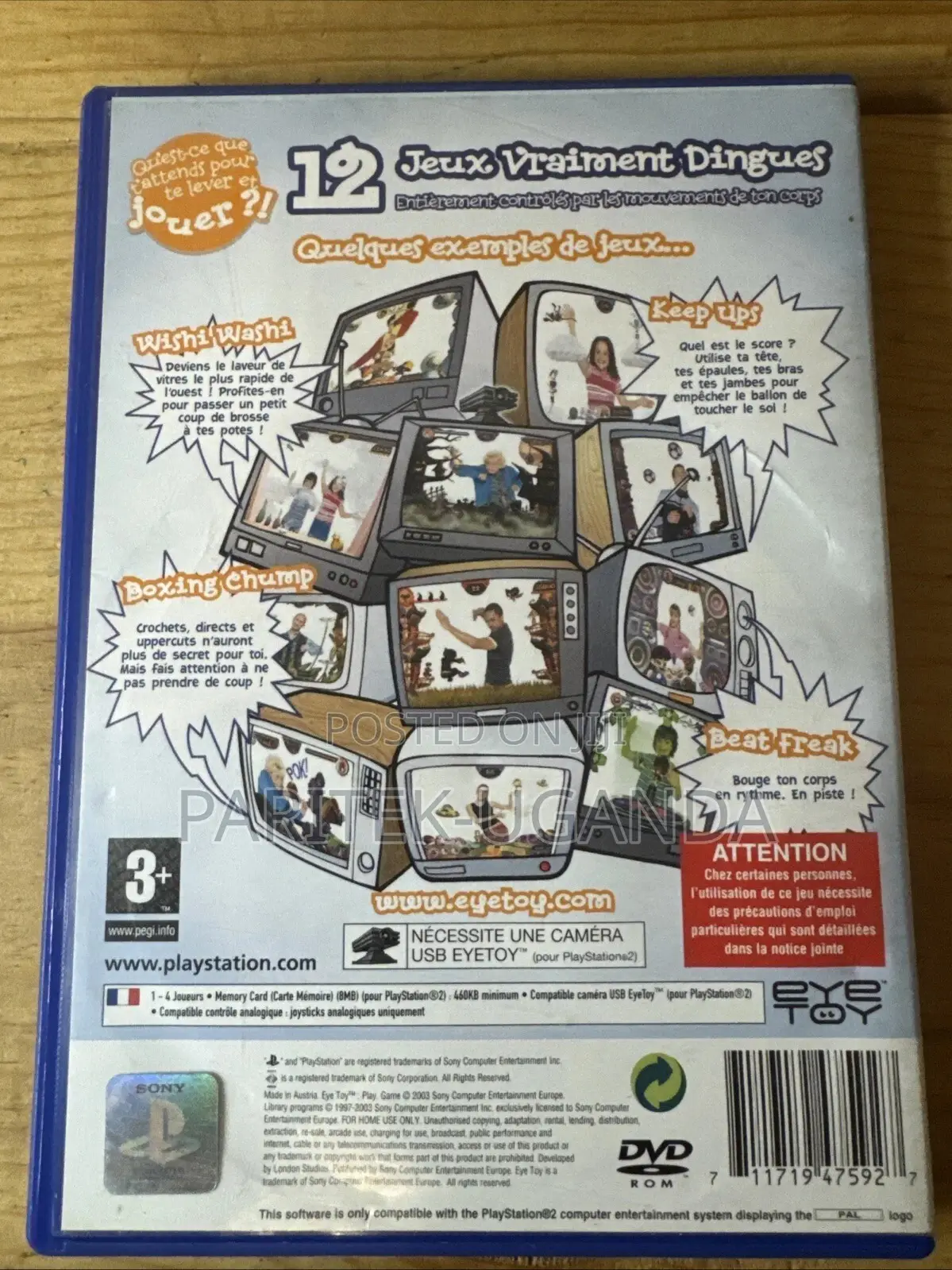 Eye Toy Play Ps2