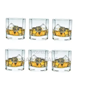 6 Pieces of Luminarc Whisky Rocks Glasses-Colorless
