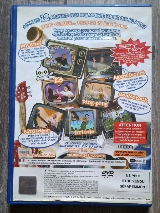 Eye Toy Play 2 Ps2
