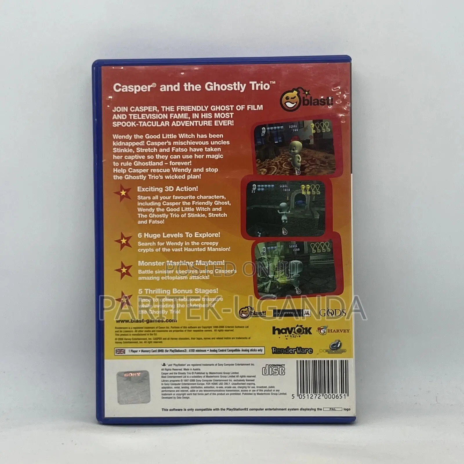 Casper and the Ghostly Trio Ps2