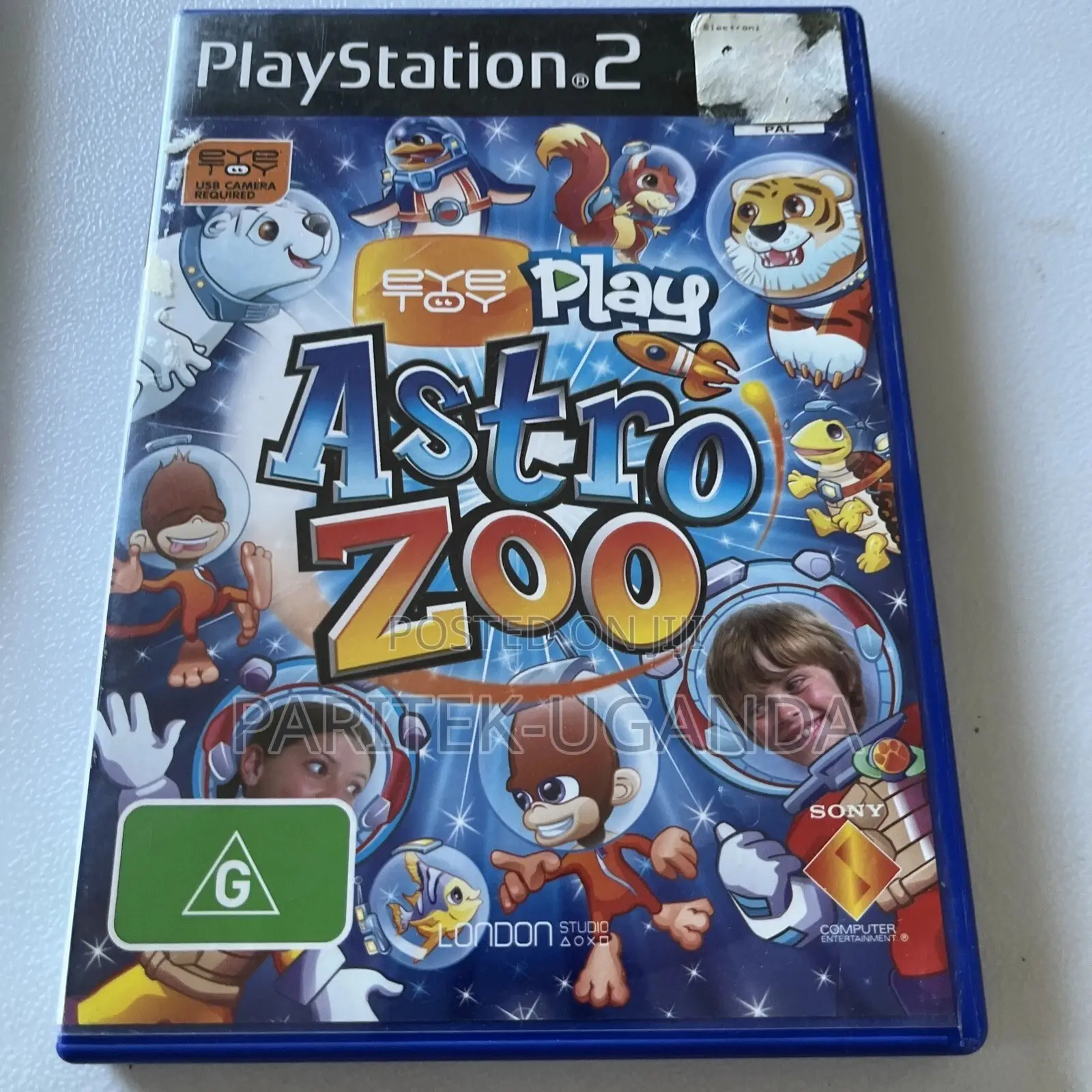 Eye Toy Play Astro Zoo Ps2