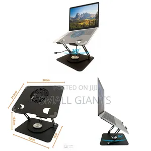 360° Rotating Laptop Stand With Fan