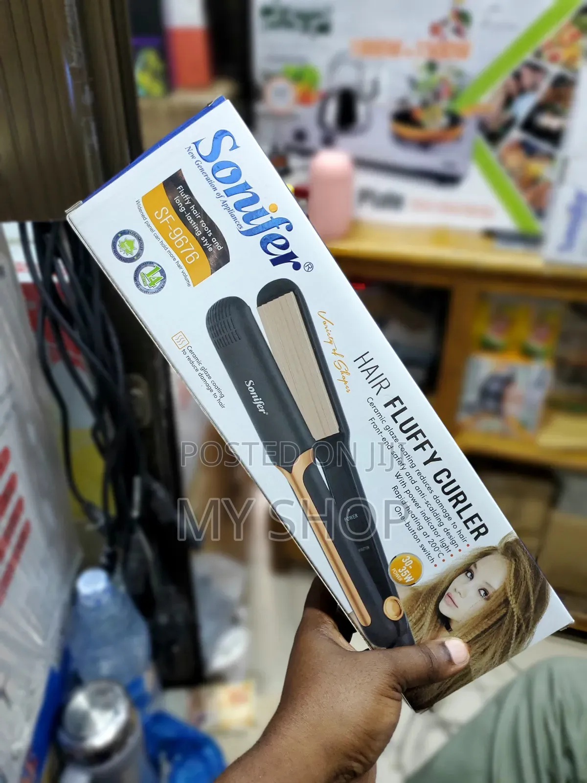 Fluffy Hair Iron
