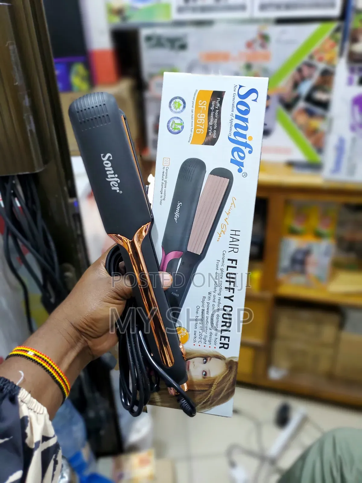 Fluffy Hair Iron