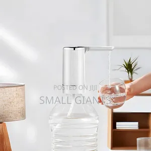 Automatic Water Dispenser Pump Black White