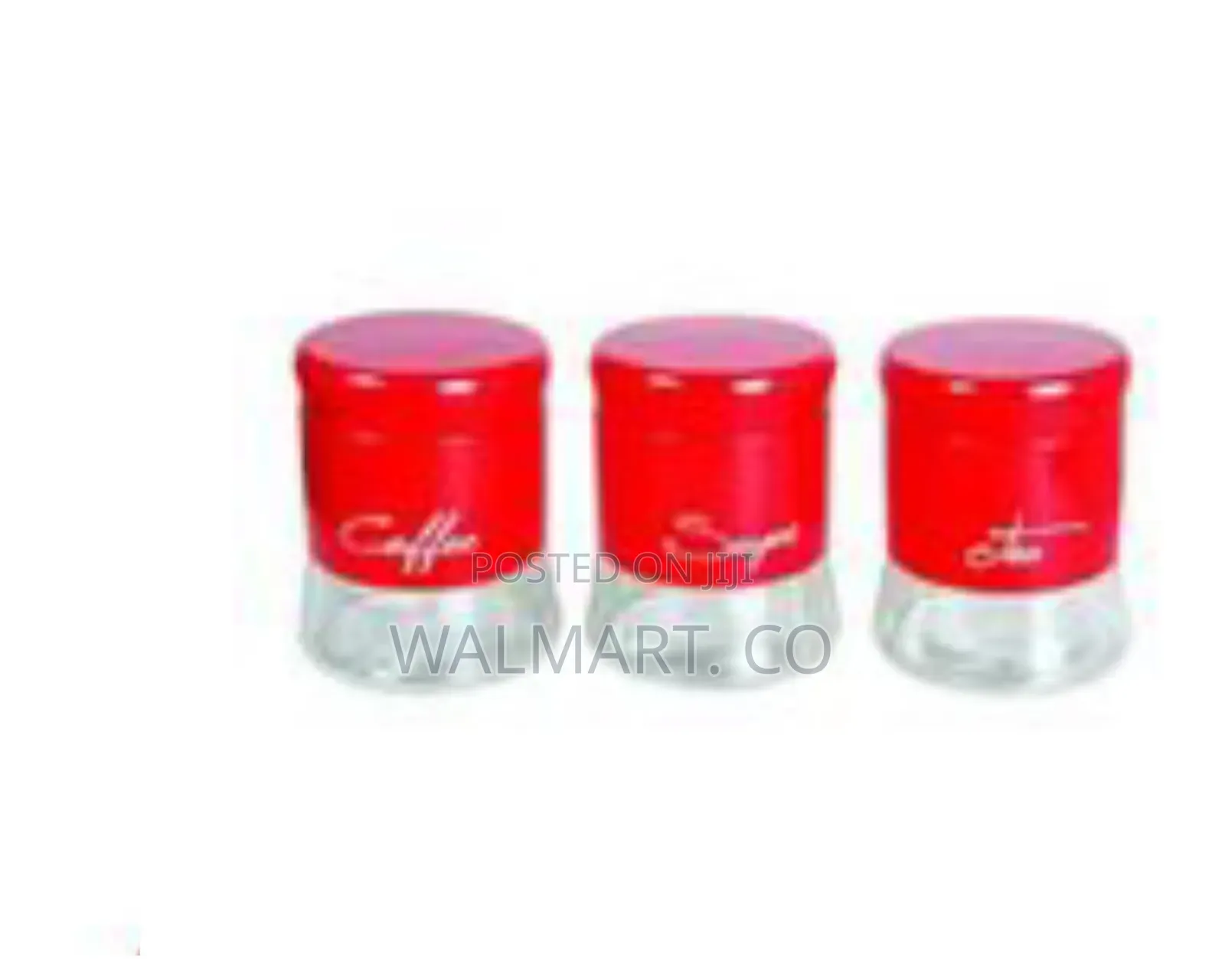 400ml 3 Storage Stainless Steel Kitchen Jars With a Shaker