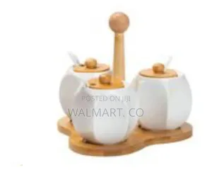 Tea Coffee Sugar Bowl 3 Canisters Set