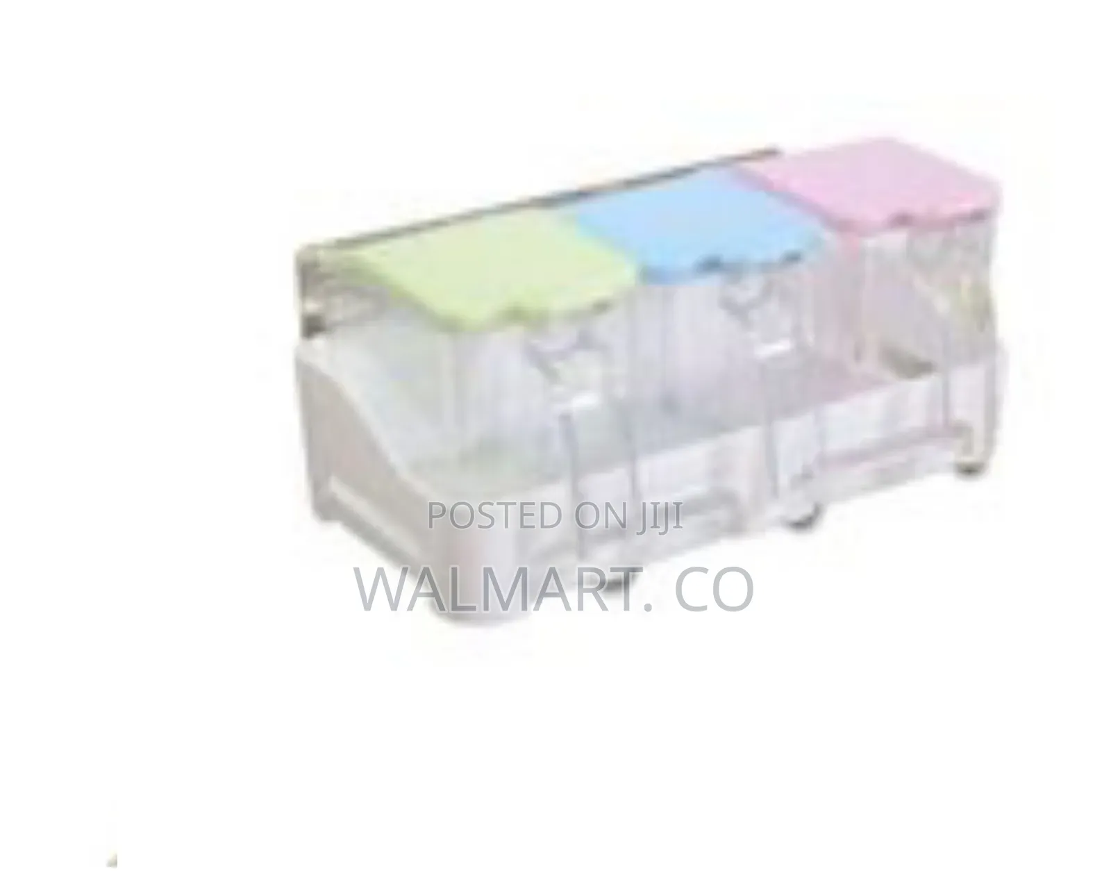 3 Piece Wall Mounted Plastic Spice Storage Jar