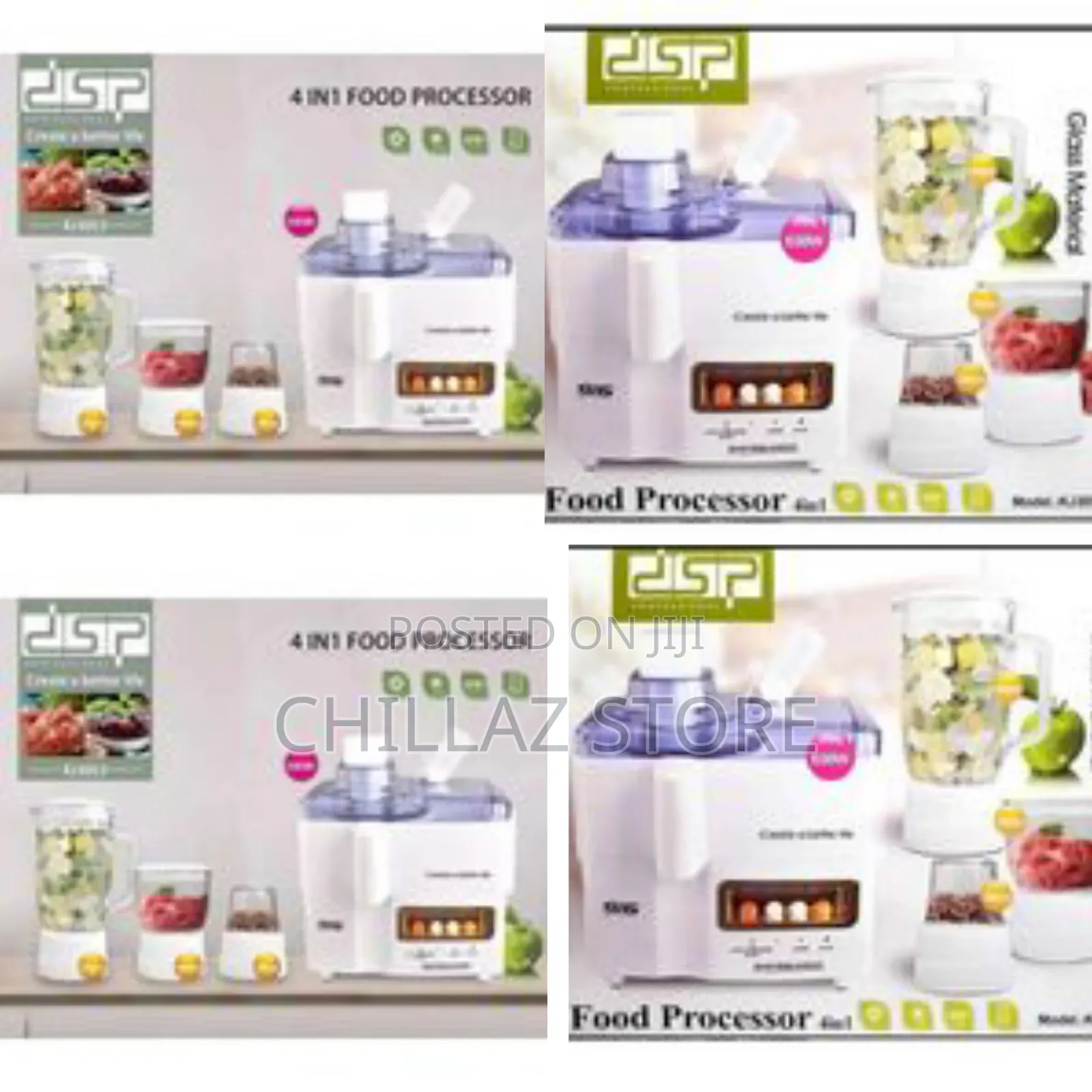 DSP 4 in 1 Multifunctional Food Processor.