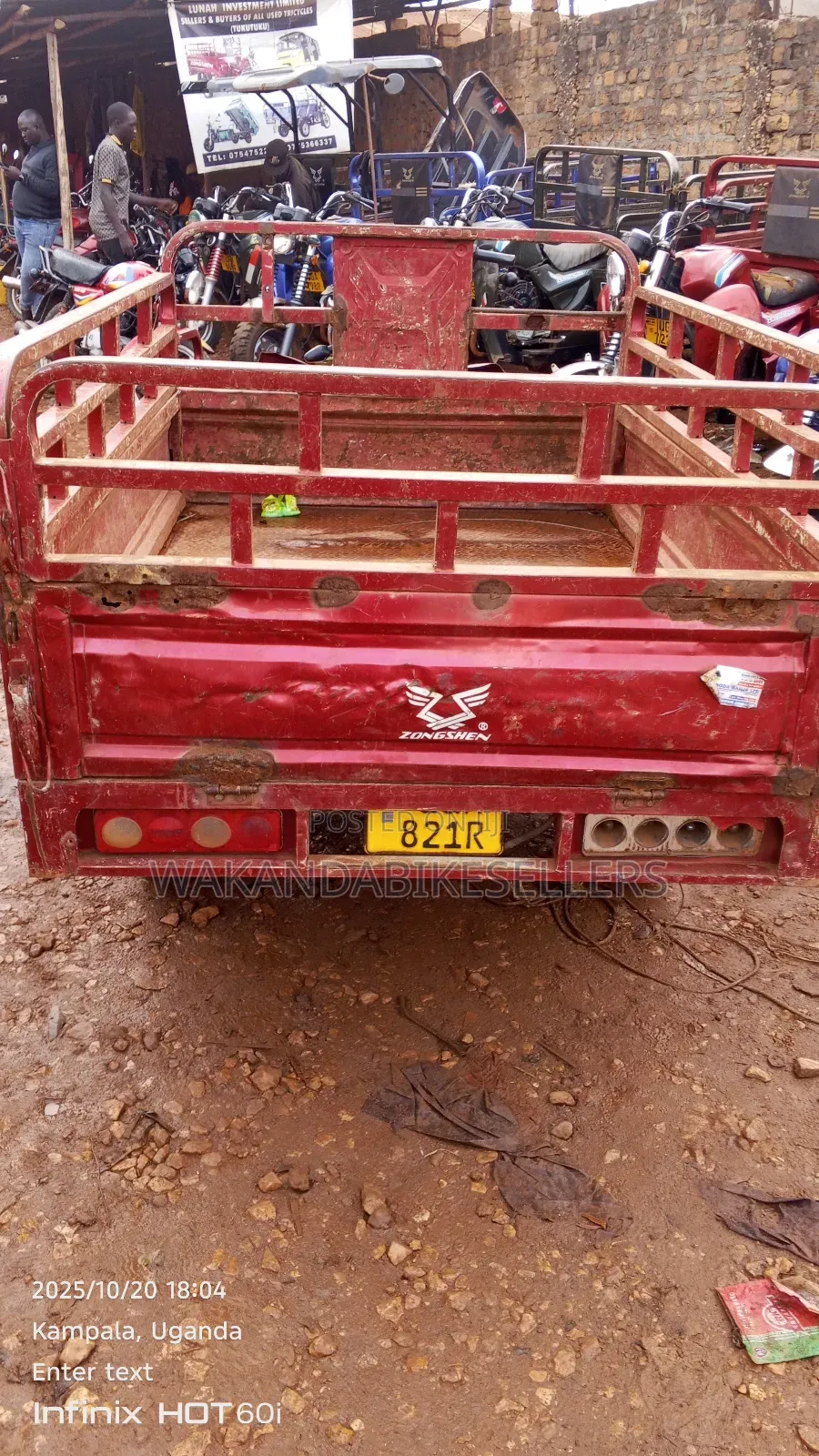 Zongshen ZS100-27 2024 Red