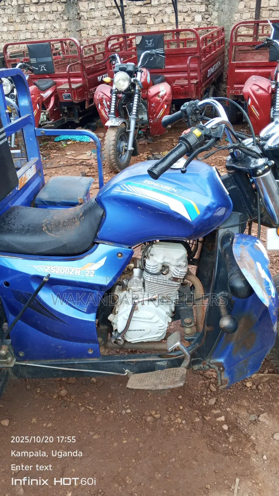 Zongshen ZS100-27 2024 Blue