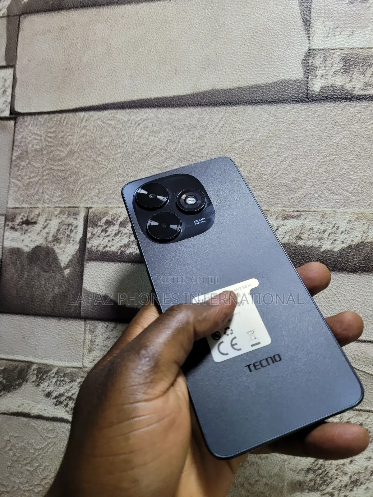 Tecno Pop 10C 64 GB Black