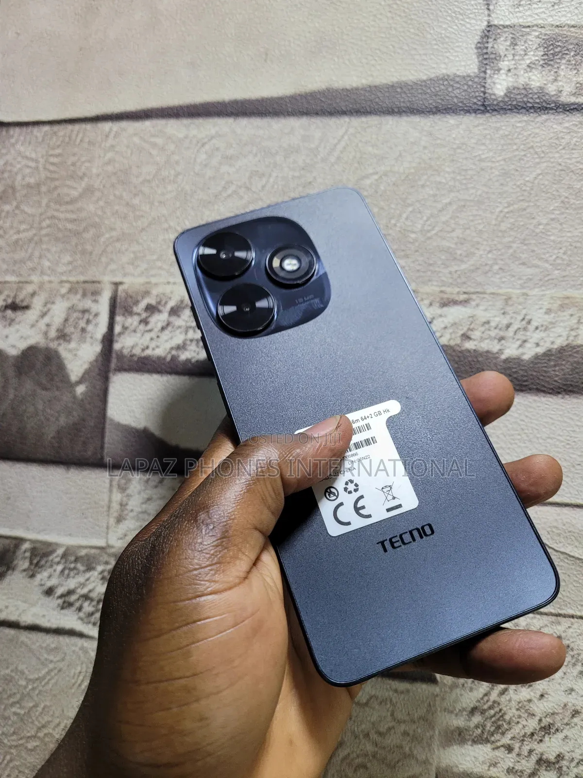 Tecno Pop 10C 64 GB Black