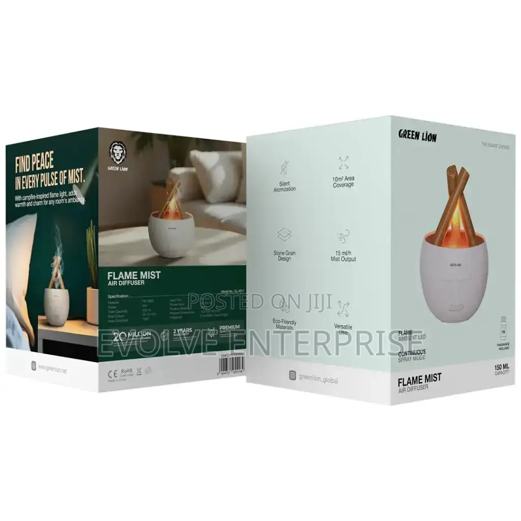 Green Lion Flame Mist Air Diffuser 150ml