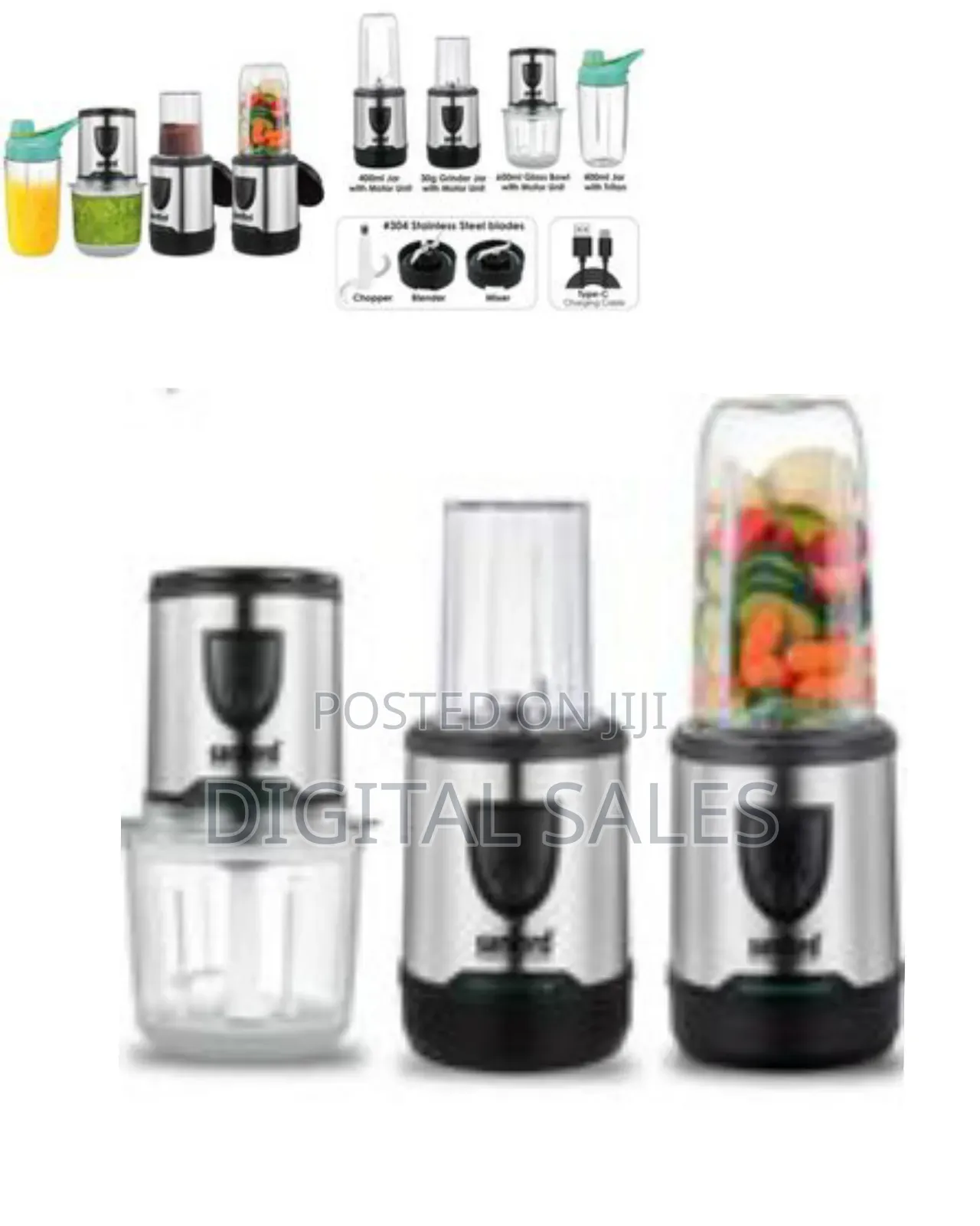 Sanford 5 In1food Processor Chopper Mixer Coffee Grinder