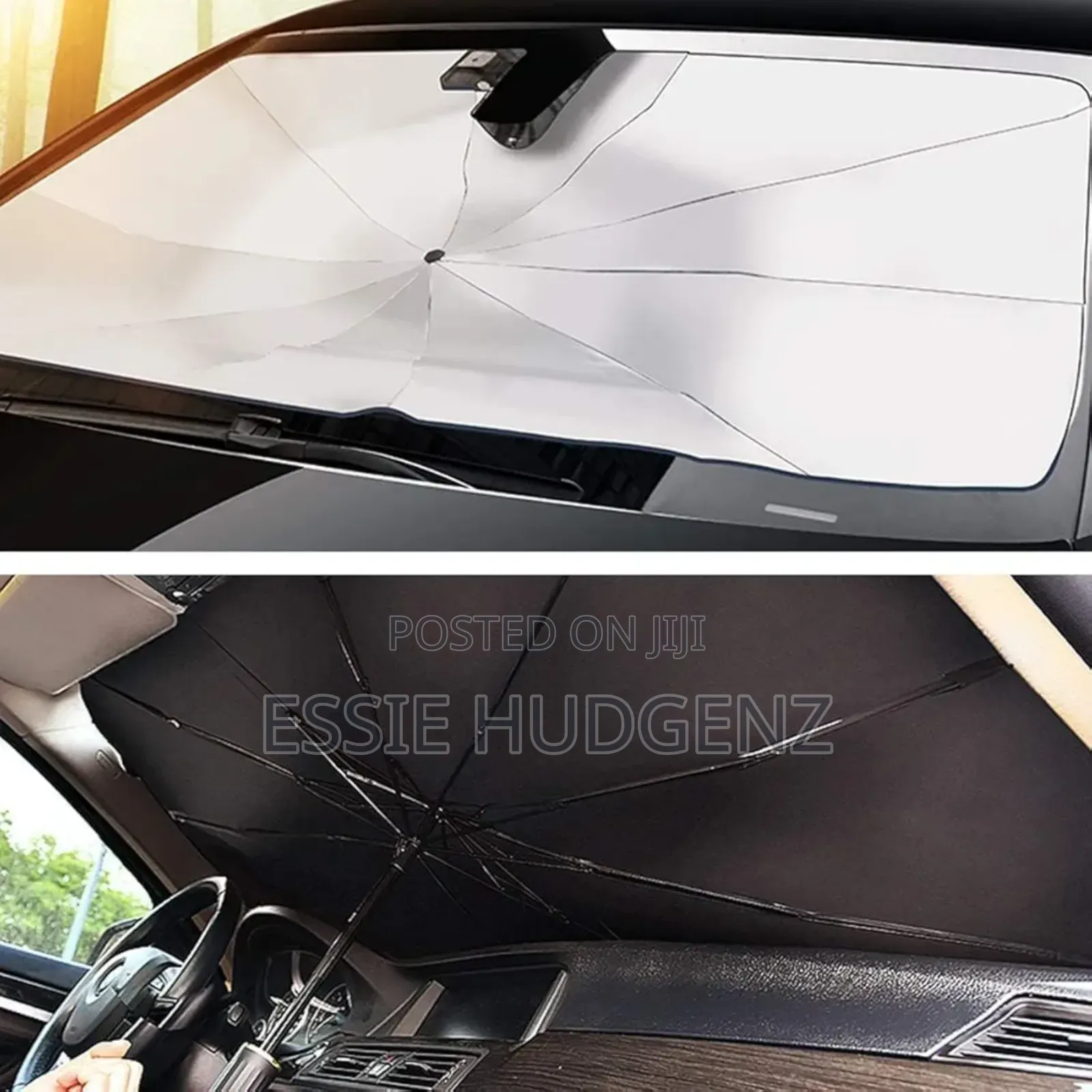 Wind Shield Car Sun Shade Umbrella -