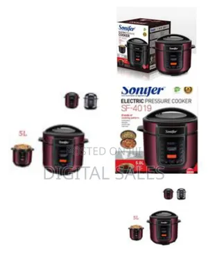 Sonifer Multi Function 5l Electric Pressure Cooker Rice Cooker