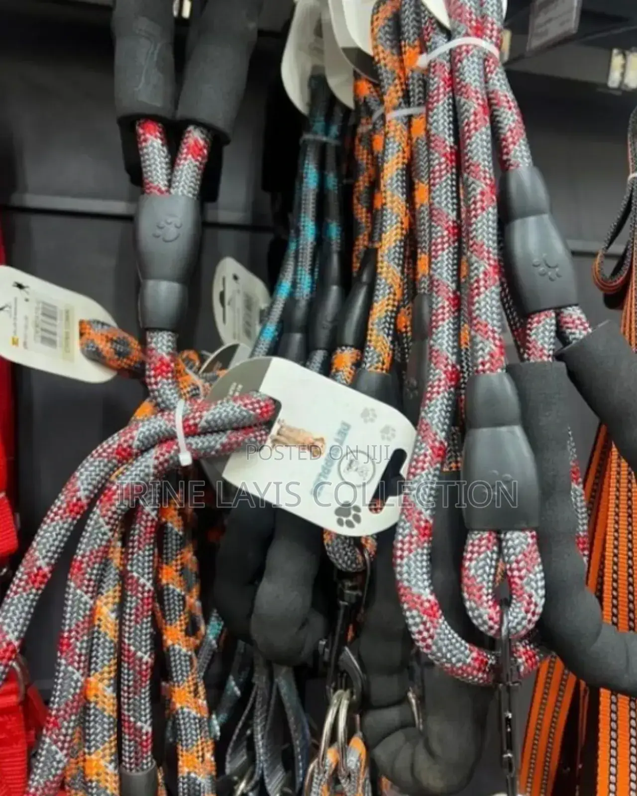 Reflective Dog Leash With Soft Handles