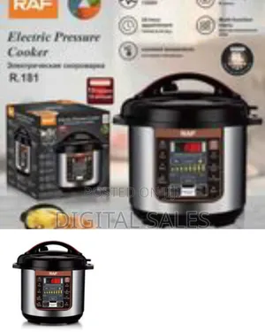 Raf Multifunctional 8l Stainless Pressure Slow Cooker Smart