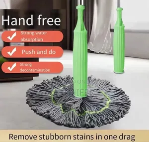 2 in 1 Dehydrated Mop, Self-Wringing Twist Mops
