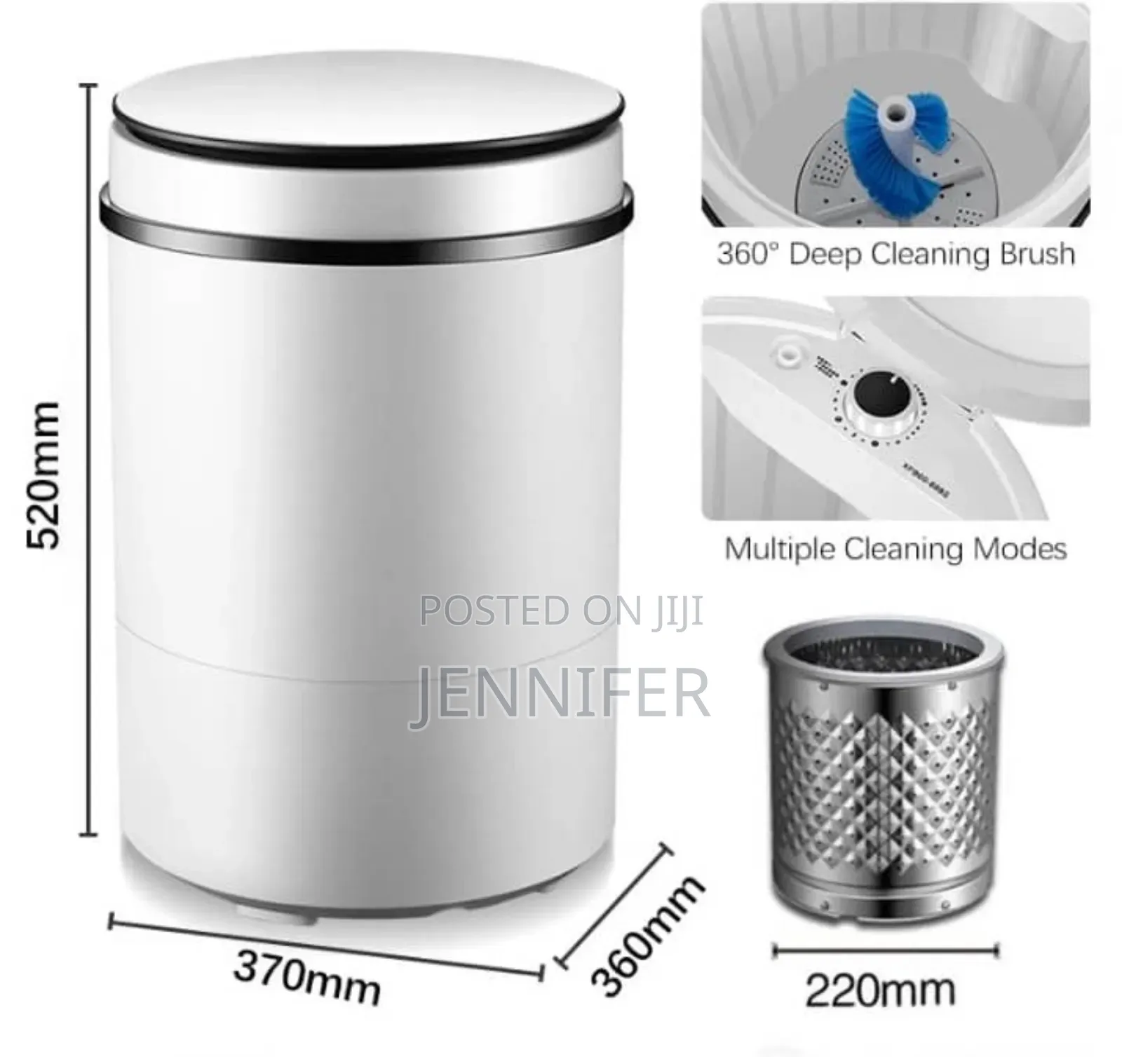 Boma 8kg Fully Automated Portable Washing Machine