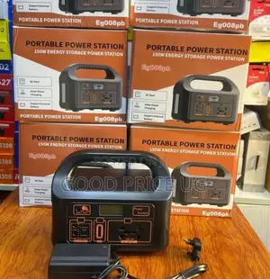 Portable Power Station With Ac and Solar Charging 150w