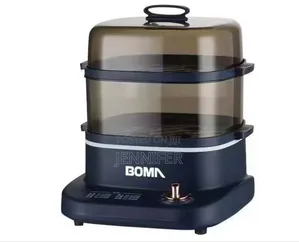 Boma 2 Level Square Electric Food Cooking Steamer Pot With Display