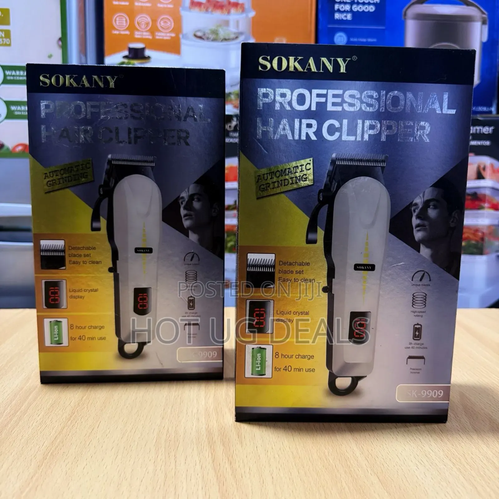 Sokany Professional Hair Clipper - Multicolor