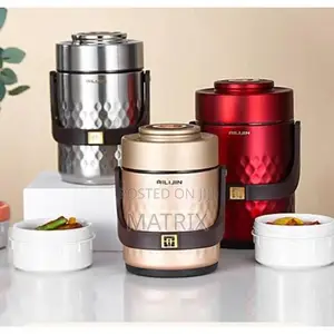Stainless Steel Insulated Food Flask Leakproof Lunch Box