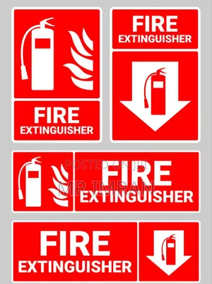 Fire Extinguisher Sign Boards