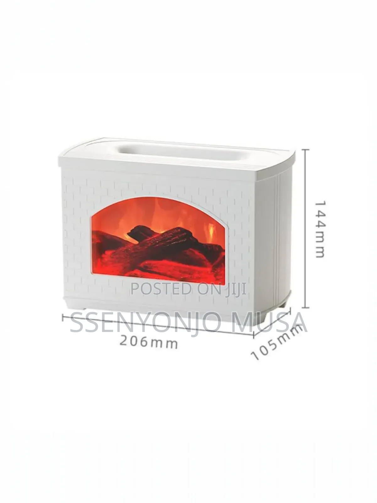 Flame Aroma Diffuser - Waterless Oil Diffuser With Auto Shut