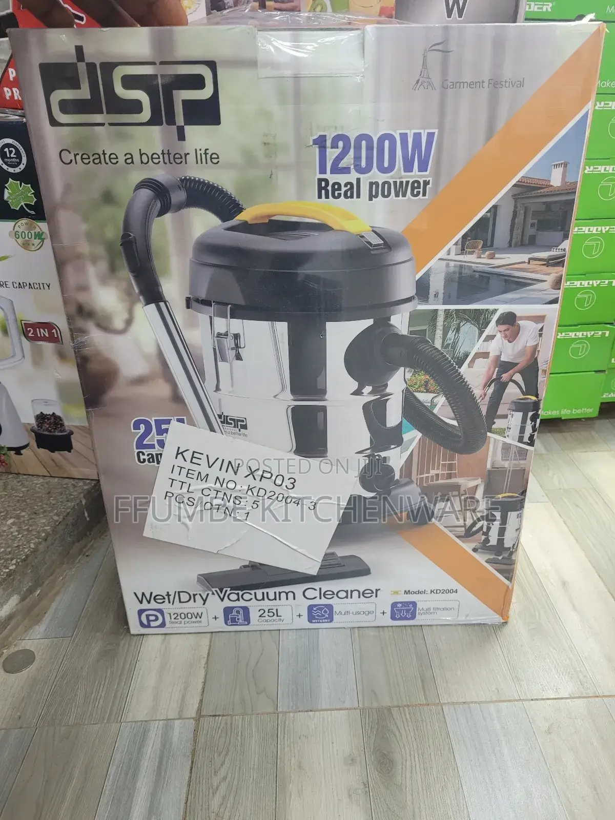 Wet and Dry Vacuum Cleaner