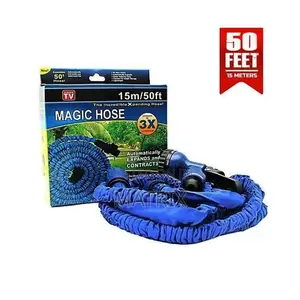 Magic Hose Expandable High Pressure Car Wash Garden Spray 15m