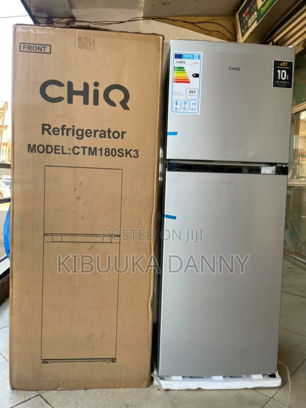 Chiq Fridge 180lotres Double Door