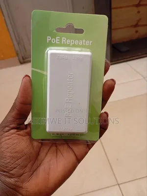 2port Poe Gigabit Repeater 1to 2 Extender