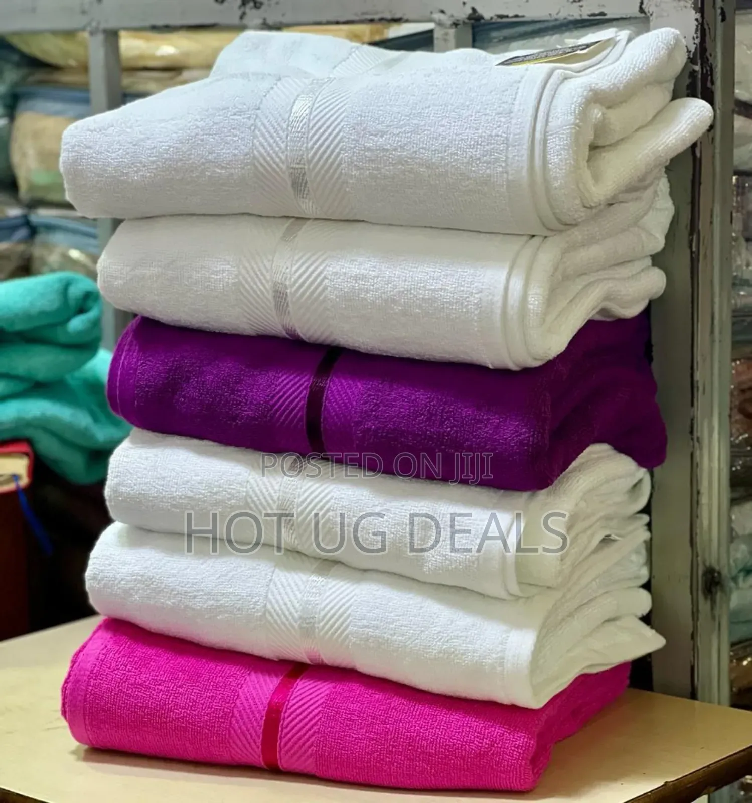 Cotton Bath Towel, Large Size 90x170cm- Multicolor
