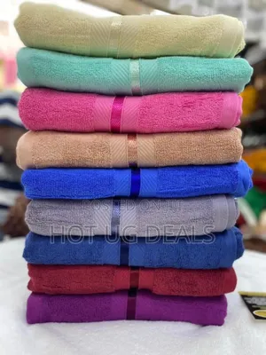 Cotton Bath Towel, Large Size 90x170cm- Multicolor
