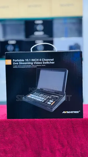 Avmatrix Portable 10.1" 4 Ch Live Streaming Video Switcher